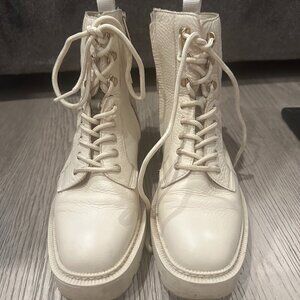 Same Elderman Lugged Sole Lace Up Boots